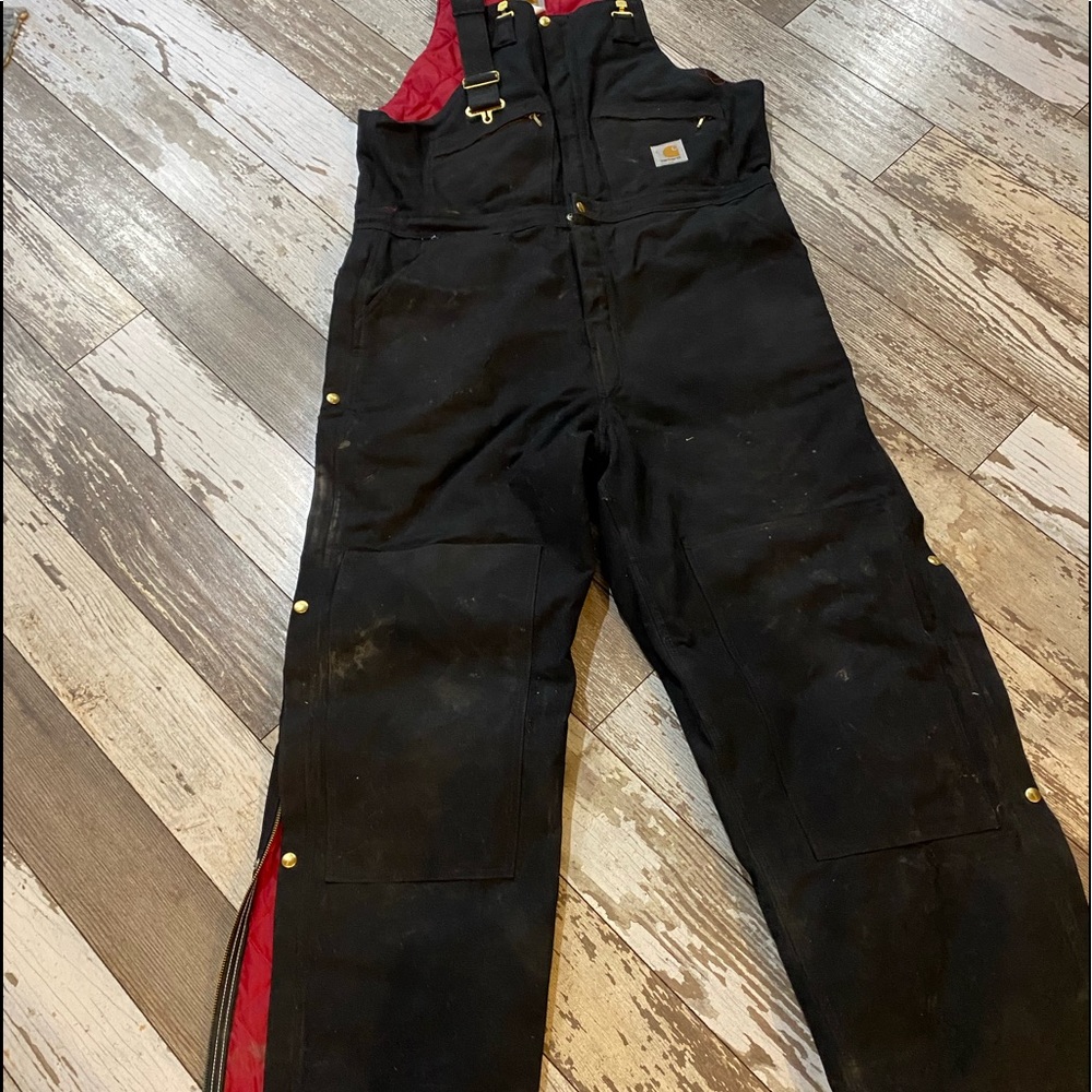 Black Carhartt Bibs
